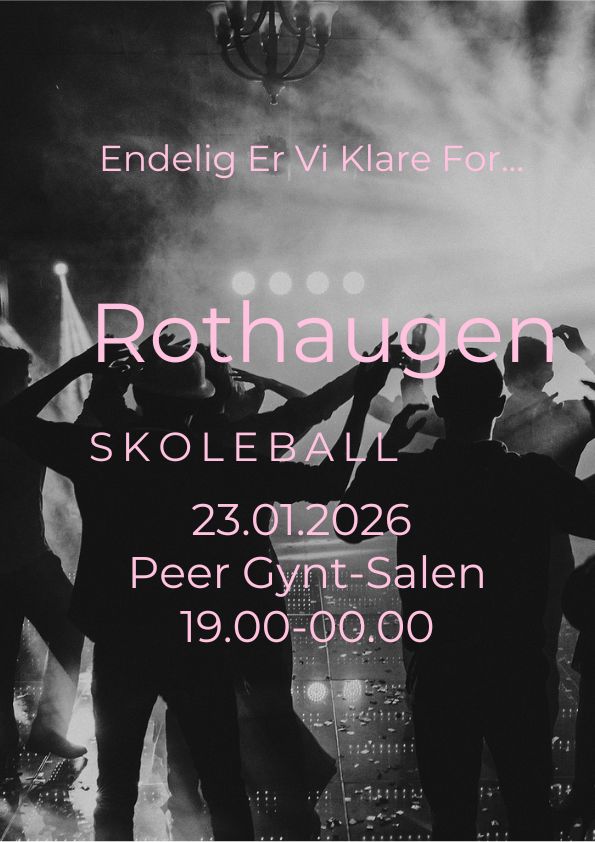 Skoleball, 23. januar 2026 kl.19.00